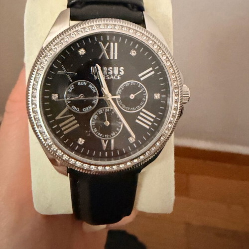 Versace wristwatch like new, women's, black
