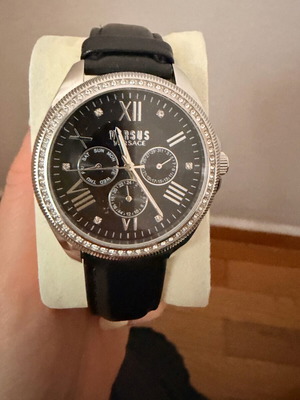 Versace wristwatch like new, women's, black