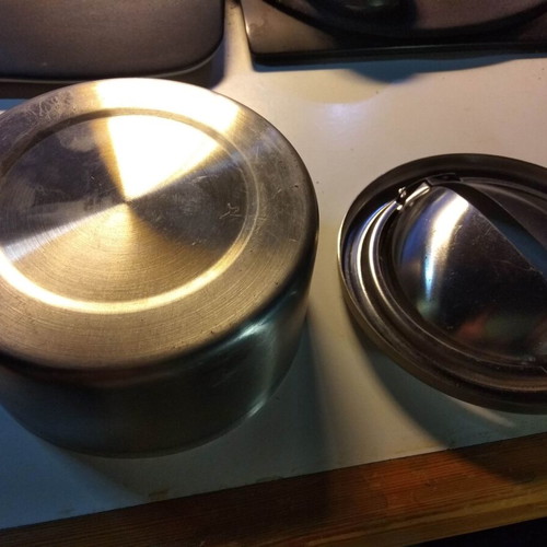 Ashtray tasaki chrome new, chrome finish
