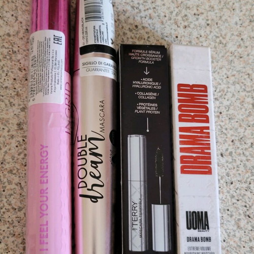 Mascara bundle new with 4 pieces from Ingrid, PuroBio, ByTerry, Uoma