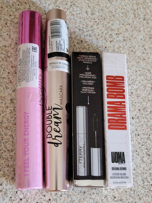 Mascara bundle new with 4 pieces from Ingrid, PuroBio, ByTerry, Uoma