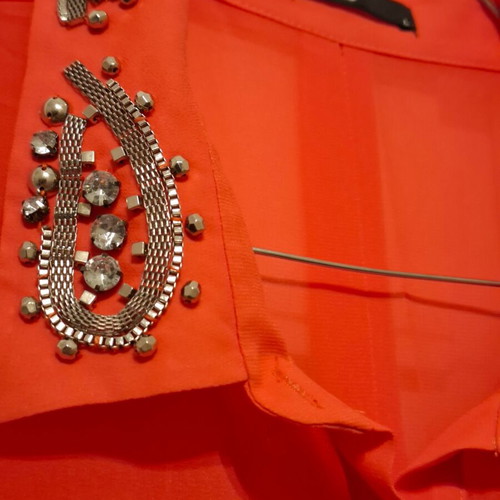 Beloved dress size L like new, orange