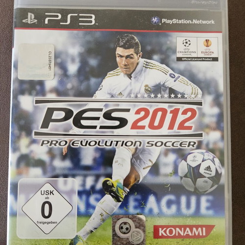 Pro Evolution 2012 PlayStation 3 game like new, sports