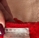 Bra size 70C used, red