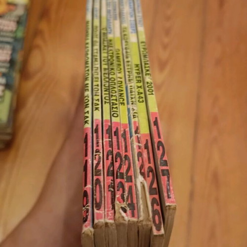 Almanako used 8 issues 119-121, 123-127 with Indiana Goofy comic gift