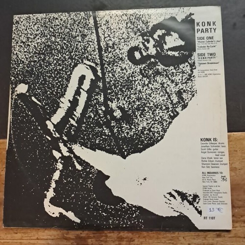 Konk Party ER Konk record used, good condition