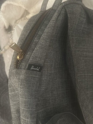 Herscell small backpack bag, gray