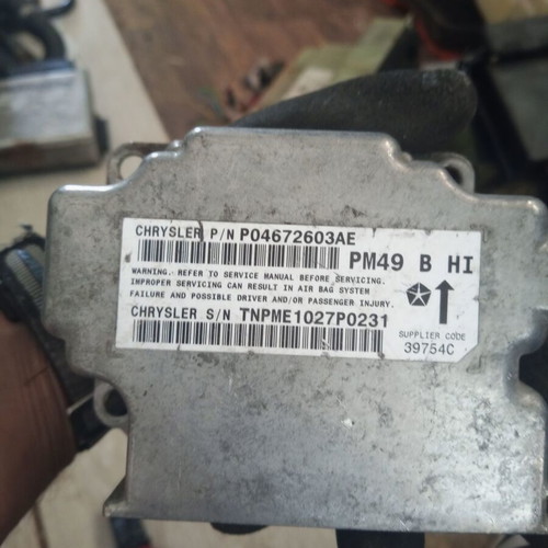 Airbag module Dodge Caliber 2.0 CRD P04672603AE