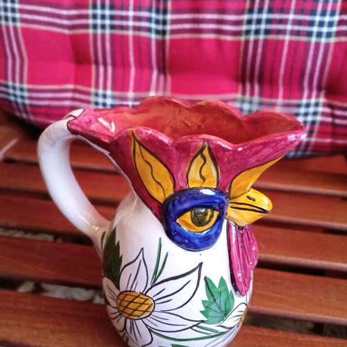 Ceramic Mytilene Pitcher by D. Chatzigiannis used