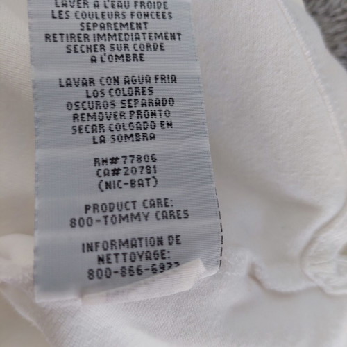 Tommy Hilfiger Denim Polo Shirt white large like new