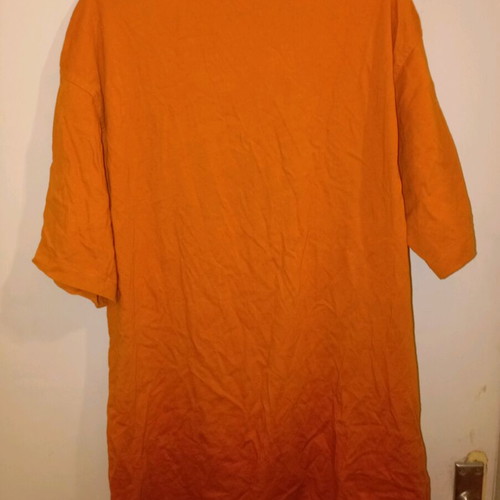 Adidas Equipment vintage unisex cotton t-shirt used, orange, M/L