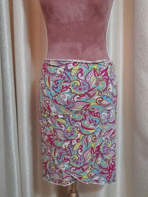 Παρεό Calzedonia Cobey σε στυλ boho με πολύχρωμο μοτίβο paisley