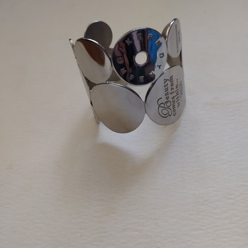 Dyrberg+Kern bracelet silver, new, 6cm width