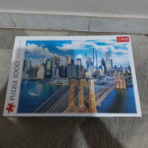 Puzzle 1000 pieces used