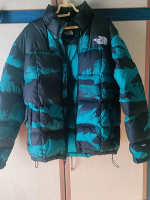 The North Face jacket new, size L, black and green