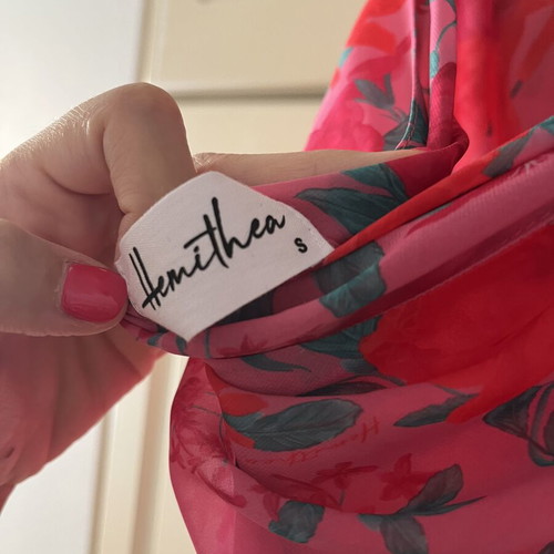Hemithea Small 2026 summer dress like new, red and pink