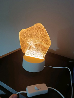 Xbox controller lamp new with USB and switch