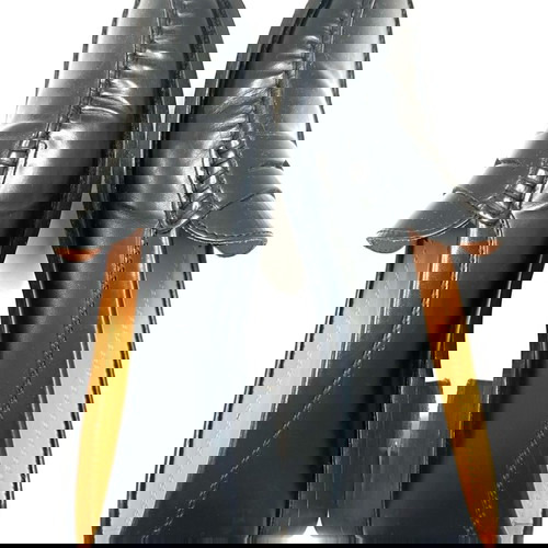 Кожени мокасини Tod's употребявани, черни, номер 36