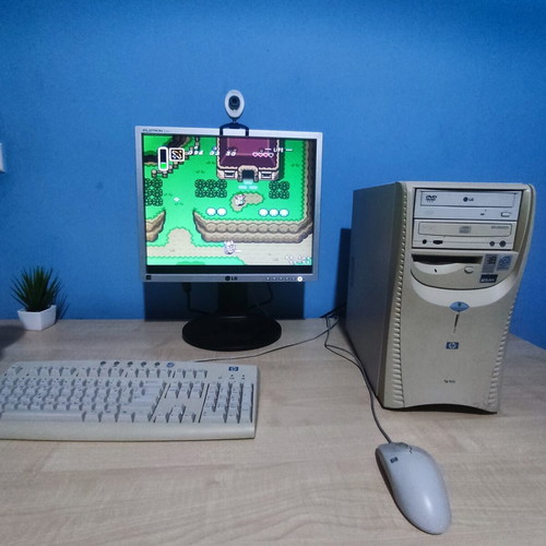 HP Brio desktop PC Pentium III 1GHz 512MB RAM 160GB HDD Windows XP