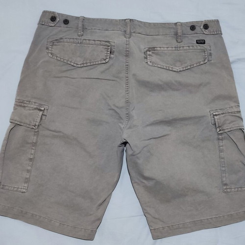 Emerson cargo bermuda shorts like new, size 36, 100% cotton, grey