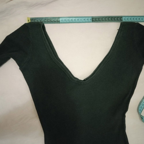 Vintage 90s/Y2K rib mini dress used, charcoal dark gray, small