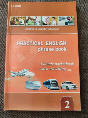 Practical English Phrase Book like new, pocket size for travel