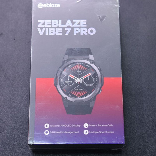 Zeblaze Vibe 7 Pro Smartwatch new, AMOLED display, Bluetooth calls