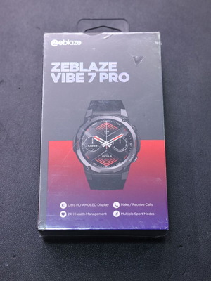 Zeblaze Vibe 7 Pro Smartwatch new, AMOLED display, Bluetooth calls