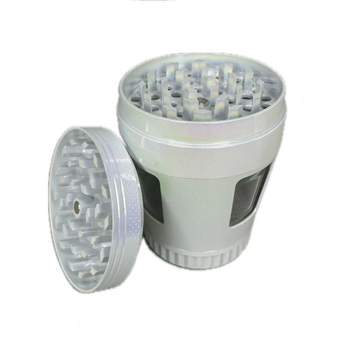 Metal grinder with window 46mm new