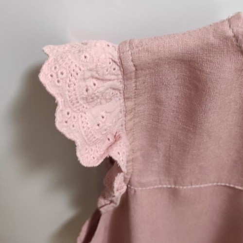 Sleeveless top used, pink, size XXXL