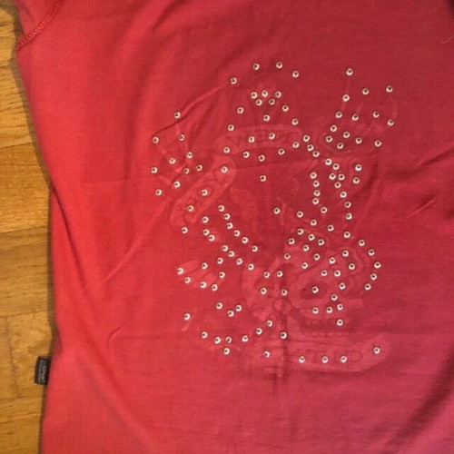 Ed Hardy women's tshirt collectible like new, red size M