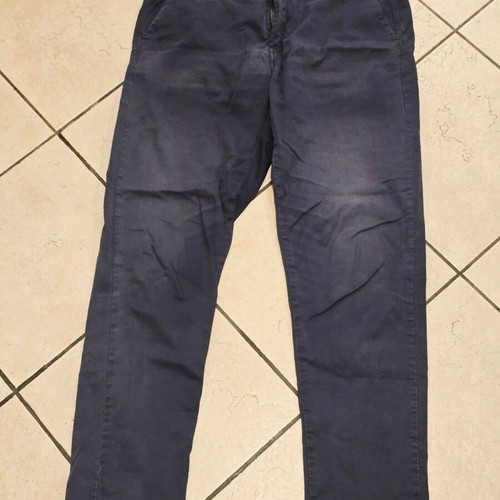 Funky Buddha pants, blue and black, size M