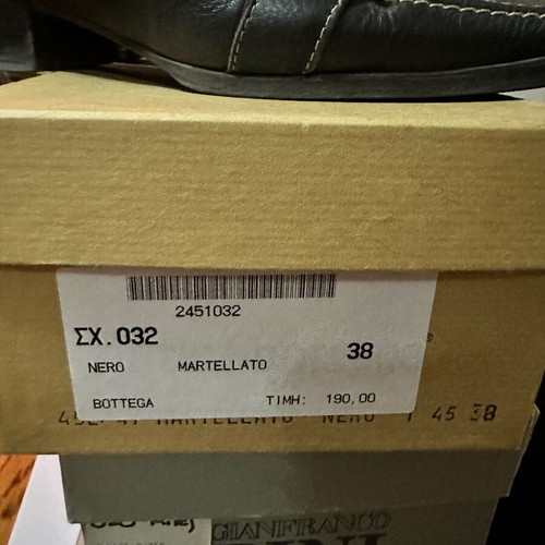 Bottega shoes used, leather, size 38