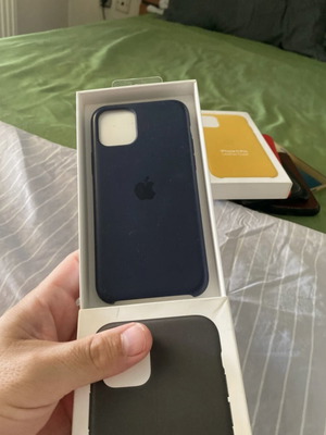 Cases for iPhone 11 Pro used, mixed authentic and no name, bundle