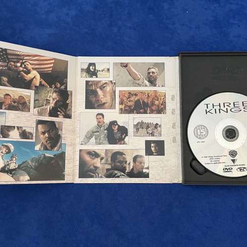 Three Kings DVD English version like new, action