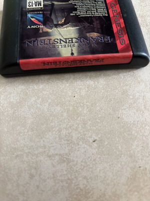 Mary Shelley's Frankenstein Sega Genesis game