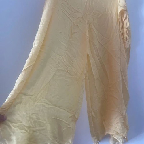 Salvari pants 3 pieces, blue, white and yellow, one size