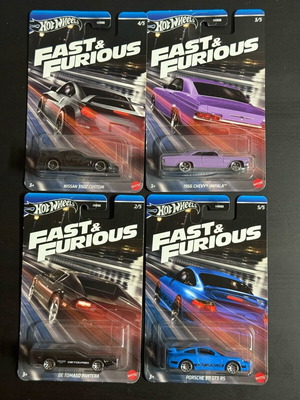 Hot Wheels F&F pack new