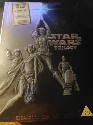Star Wars Trilogy DVD μεταχειρισμένο με αγγλικούς υπότιτλους
