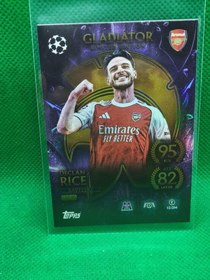 Κάρτα D. Rice Gladiator Topps Match Attax 2025-26 καινούργια