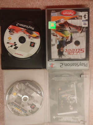 PlayStation 2 games used, pack of 3, action and sports