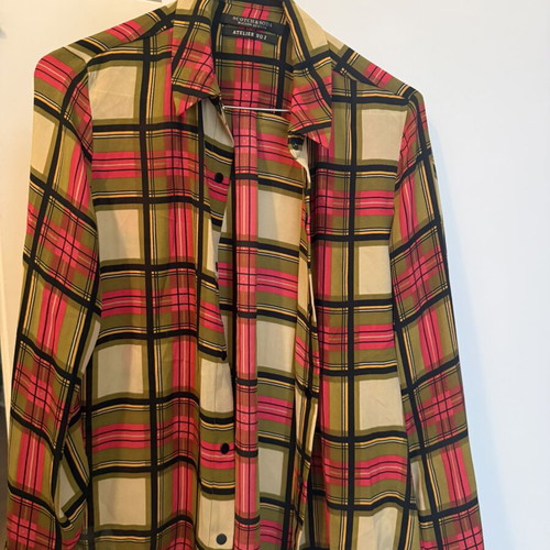 Scotch & Soda women's plaid shirt like new, multicolor, XS