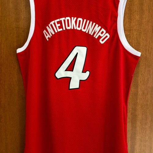 Φανέλα-Εμφάνιση Giannis Antetokounmpo Φιλαθλητικός Ο.Α. Μέγεθος XL καινούργιο επίσημο αντίγραφο