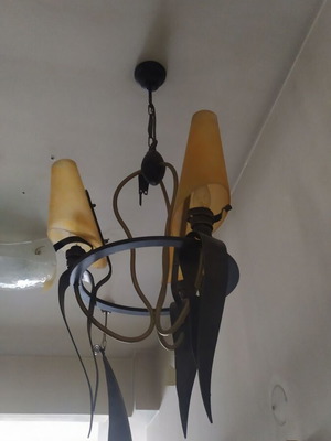 Italian 3-light pendant lamp new exhibition piece