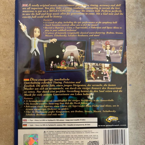 Mad Maestro PlayStation 2 used, full English version