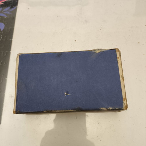 Vintage large matchbox used with most matches inside