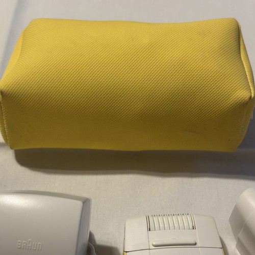Silk Epil Comfort epilator Braun used with original pouch and brush