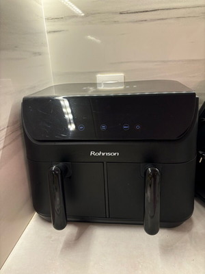 Rohnson air fryer σαν καινούργιο με διπλό κάδο