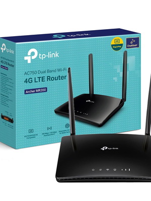TP-Link MR200 4G LTE Dual Band Router AC750 new