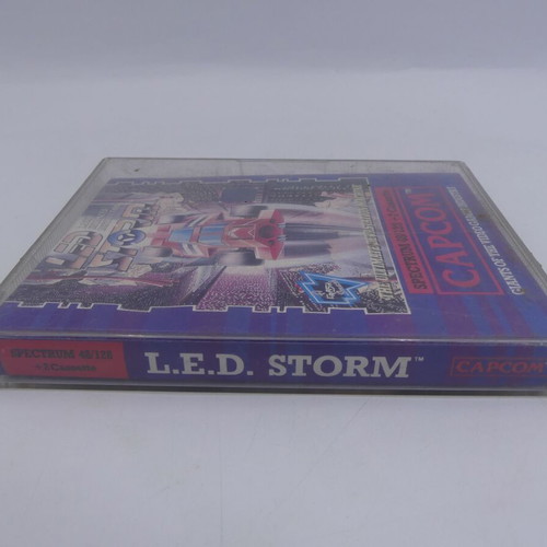 L.E.D. Storm ZX Spectrum 48/128K game used, Capcom